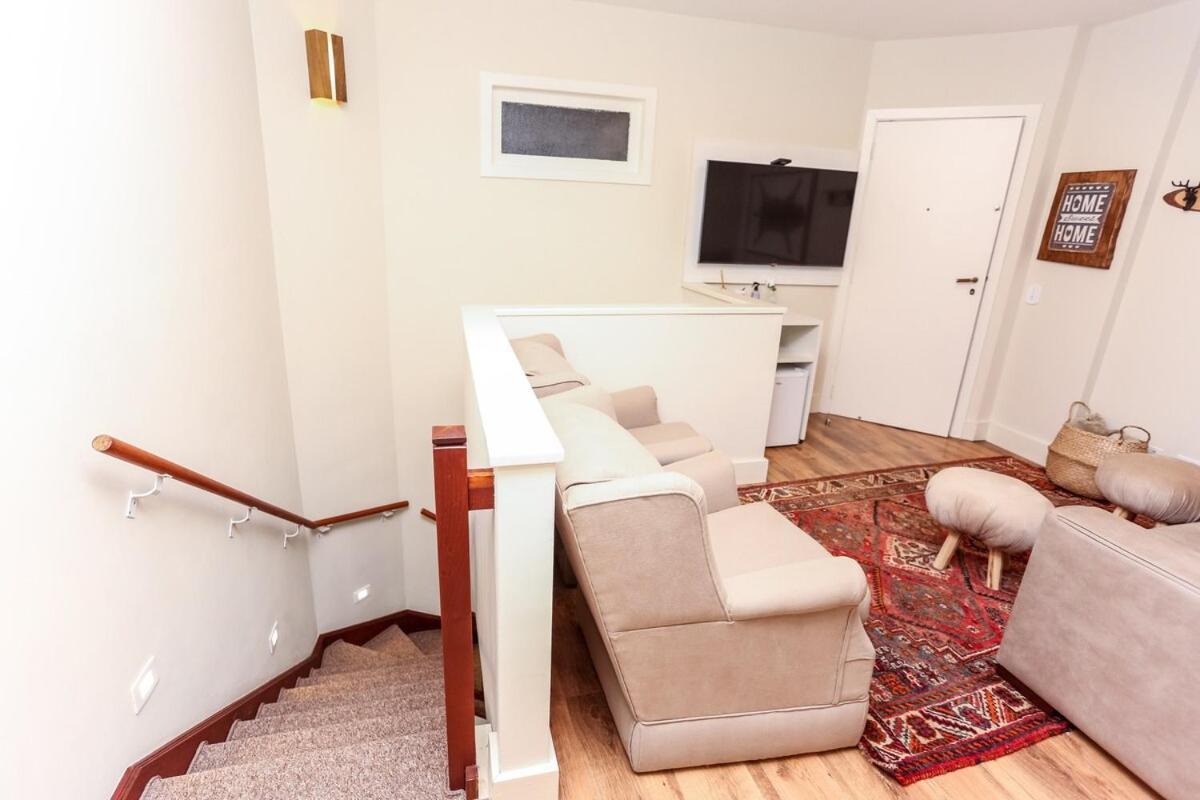Quatre Saison 412 - Flat Nas Montanhas Perfeito Para Relaxar Campos do Jordao Ngoại thất bức ảnh