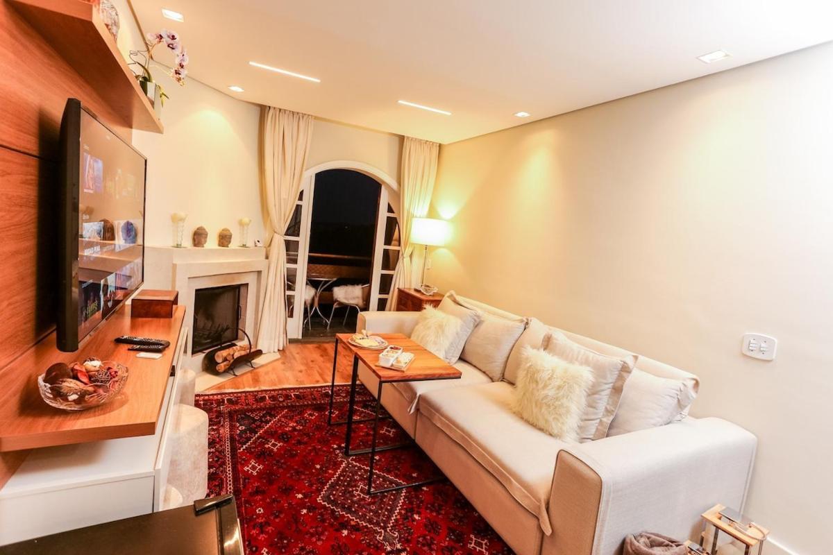 Quatre Saison 412 - Flat Nas Montanhas Perfeito Para Relaxar Campos do Jordao Ngoại thất bức ảnh